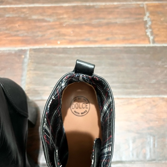 Mojo Moxy Black Heeled Boots - Picture 6 of 7